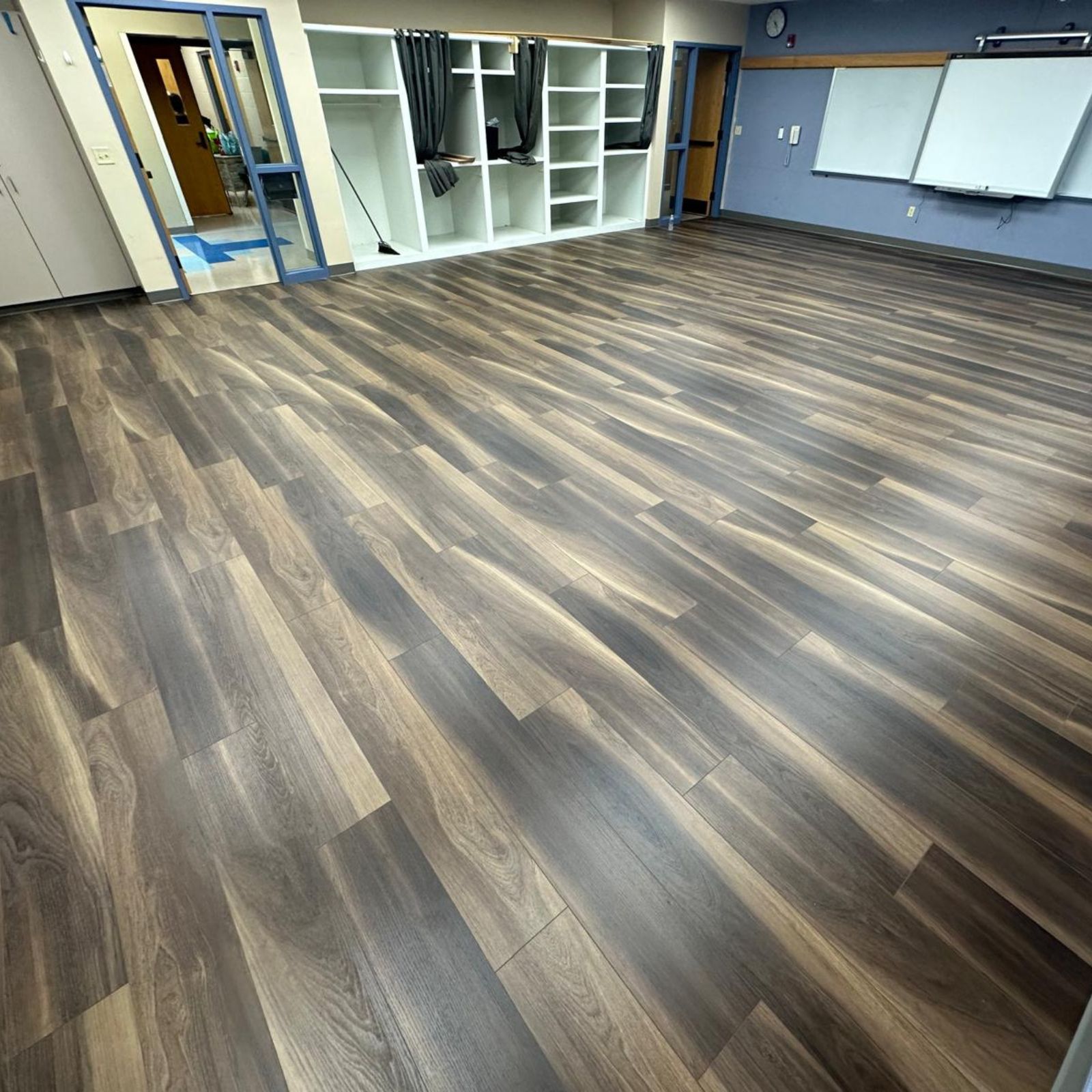 Professional flooring installation